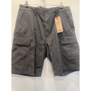 Levi's Men's Cargo Carrier Shorts Multi Pocket Shorts Color Grey 232510060 Sz 36